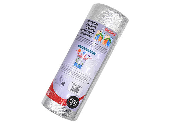 AISLAMIENTO TERMICO REFLECT 4 CAPAS FUN&GO 0,60X5 M 50515