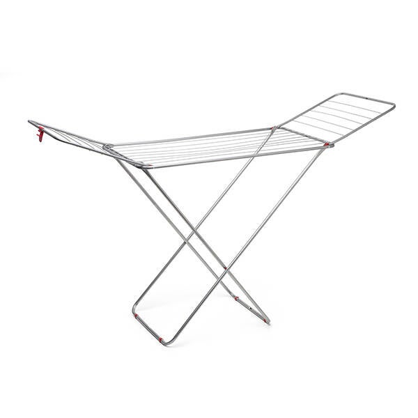 TENDEDERO ALAS ACERO PLEGABLE PLATA 18M RAYEN 177X54X107 0333