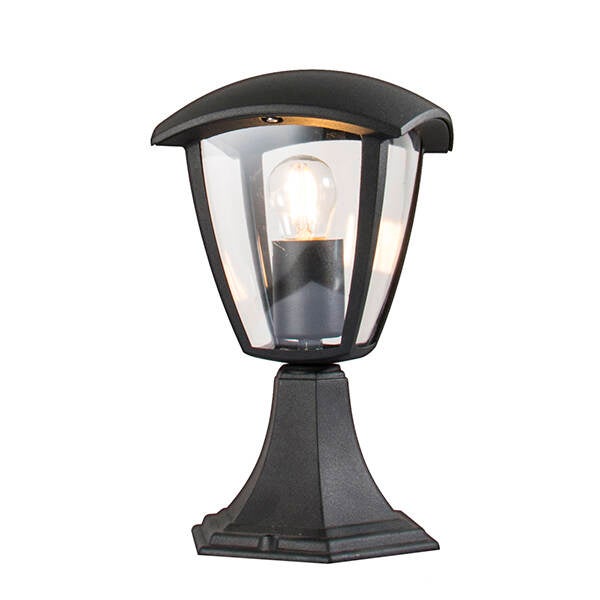 FAROL SOBREMURO EXTERIOR NEGRO CRISTALRECORD 25 W 07-280-01-180
