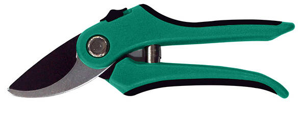 TIJERA PODAR BIMATERIA 1 MANO PROFER GREEN 20,5 CM PG0746