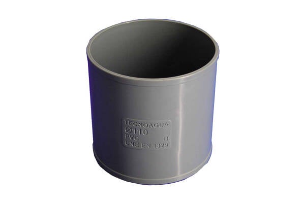 MANGUITO DESLIZANTE PVC H-H 50 MM TECNOAGUA 50 MM 52134