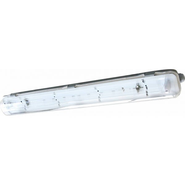 PANTALLA FLUOR ESTANCA LED SILVER 2X1200 MM 372120