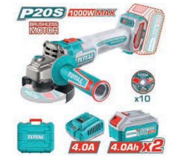 AMOLADORA BRUSHLESS A BATERÍA MOD. TAGLI271532E