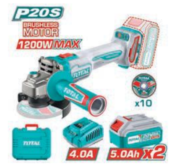 AMOLADORA BRUSHLESS A BATERÍA MOD. TAGLI2211532E