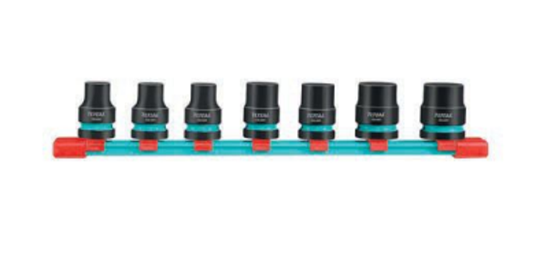 JUEGO DE 7 VASOS DE IMPACTO 1/2” MOD. THKISD12073
