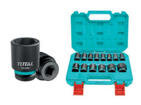 JUEGO DE 14 VASOS DE IMPACTO 1/2” MOD. THISTD12141