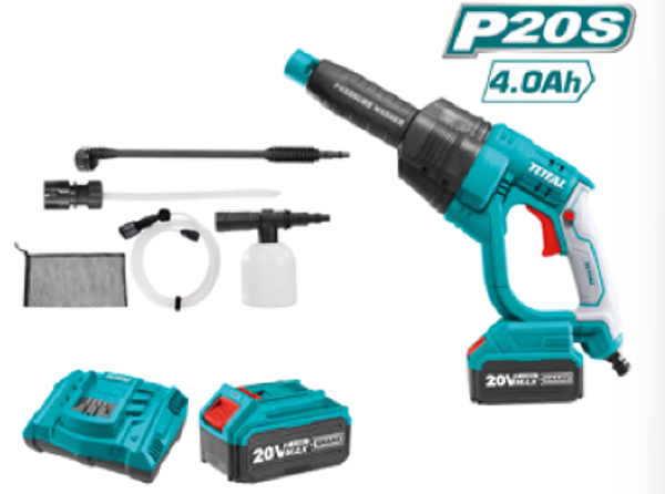 KIT PISTOLA LIMPIEZA A BATERÍA MOD. TPWLI20084