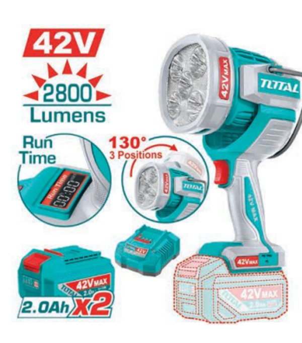 FOCO LED A BATERÍA MOD. TWLI42896E