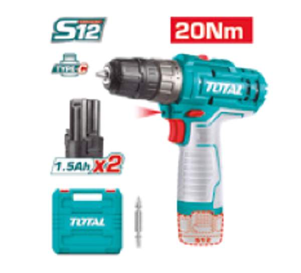 TALADRO ATORNILLADOR A BATERÍA MOD. TDLI12202