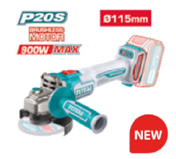 AMOLADORA BRUSHLESS A BATERÍA MOD. TAGLI21154