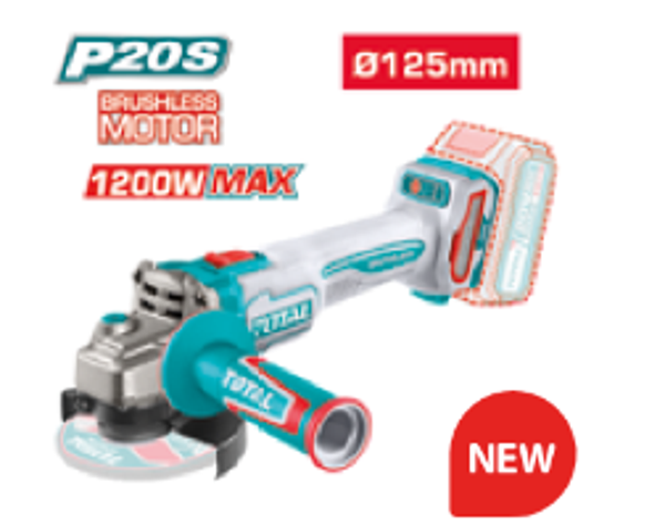 AMOLADORA BRUSHLESS A BATERÍA MOD. TAGLI221253