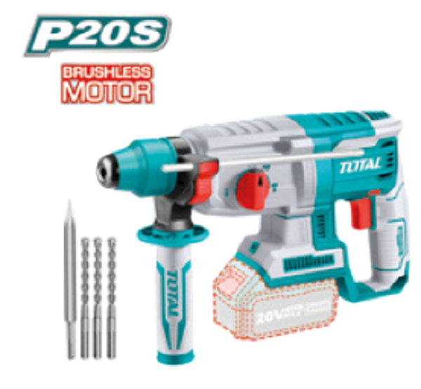 MARTILLO COMBINADO BRUSHLESS  A BATERÍA MOD. TRHLI20228