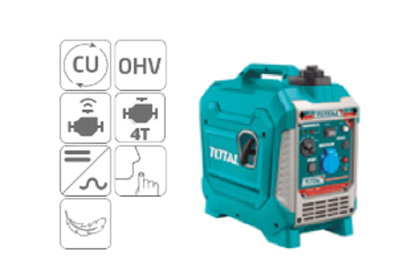 GENERADOR A GASOLINA INVERTER 2.0 KW MOD. TP523006