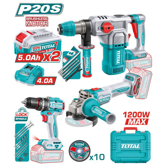COMBO HERRAMIENTAS A BATERIA TOSLI251195E