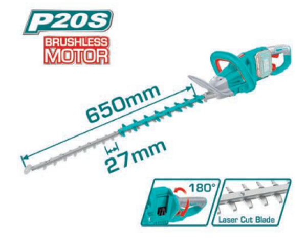 CORTASETOS BRUSHLESS A BATERÍA MOD. THTLI40028