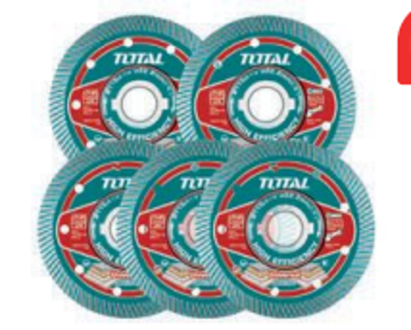 SET DE 5 DISCOS DIAMANTES ULTRAFINOS MOD. TAC511155