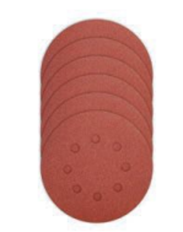 JUEGO DE 30 HOJAS LIJA REDONDA MOD. TAC180030