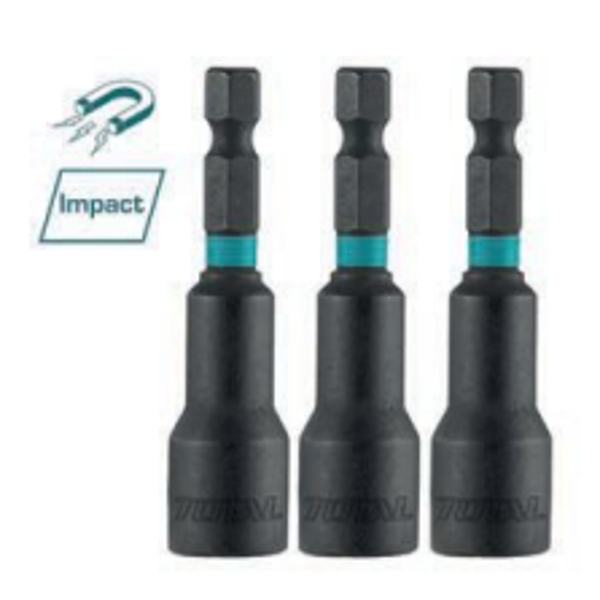 CASQUILLOS MAGNÉTICOS DE IMPACTO DE 1/4” MOD. TAC270831