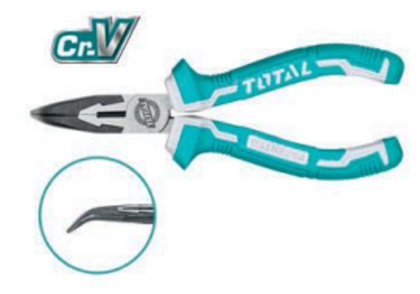ALICATE BOCA PLANA CURVO MOD. THT24616