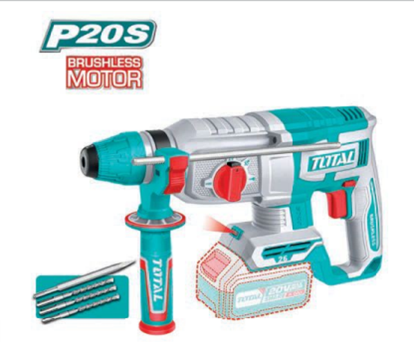 MARTILLO COMBINADO BRUSHLESS A BATERÍA MOD. TRHLI20268