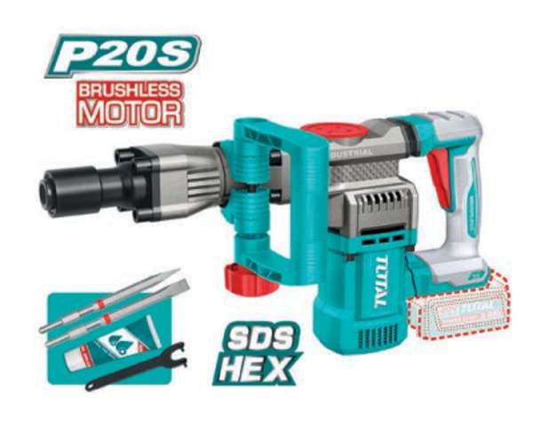 MARTILLO PICADOR BRUSHLESS A BATERÍA MOD. TDBLI20358