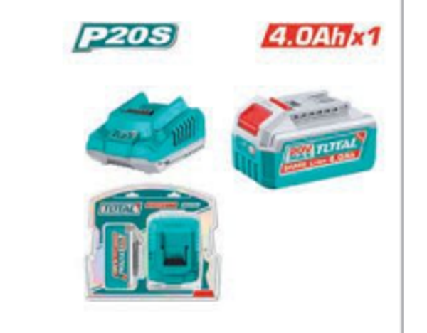 PACK BATERÍA 4AH + CARGADOR RÁPIDO MOD. TFBCPK1012E