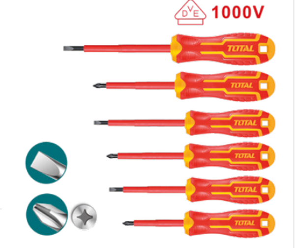 JUEGO 6 DESTORNILLADORES AISLADOS MOD. THTIS566