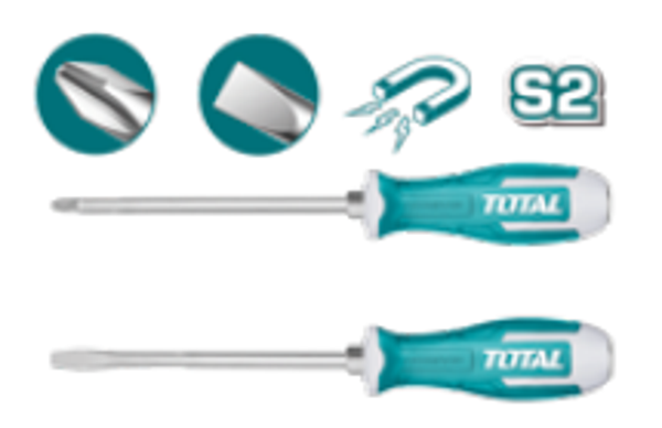 JUEGO 2 DESTORNILLADORES INDUSTRIALES MOD. THGSS2206