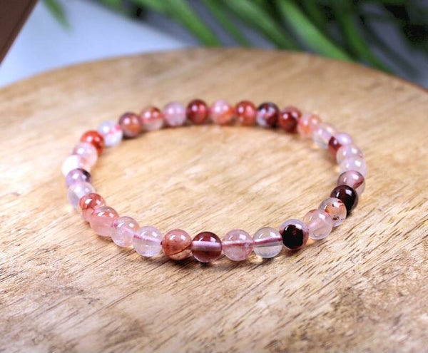 Bracelet Quartz Hematoïde