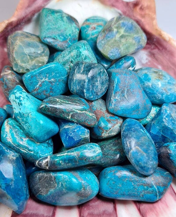 CHRYSOCOLLE Pierre roulée