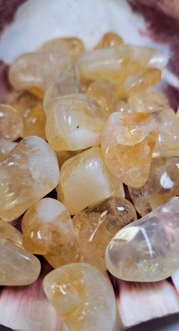 CITRINE Pierre roulée