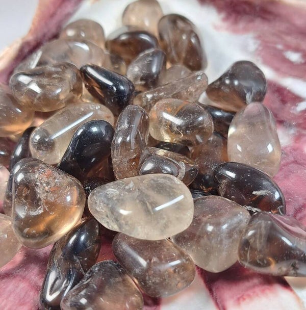 QUARTZ FUME Pierre roulée