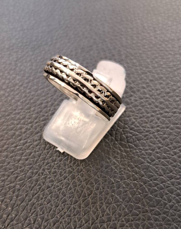 Bague antistress Argent T62