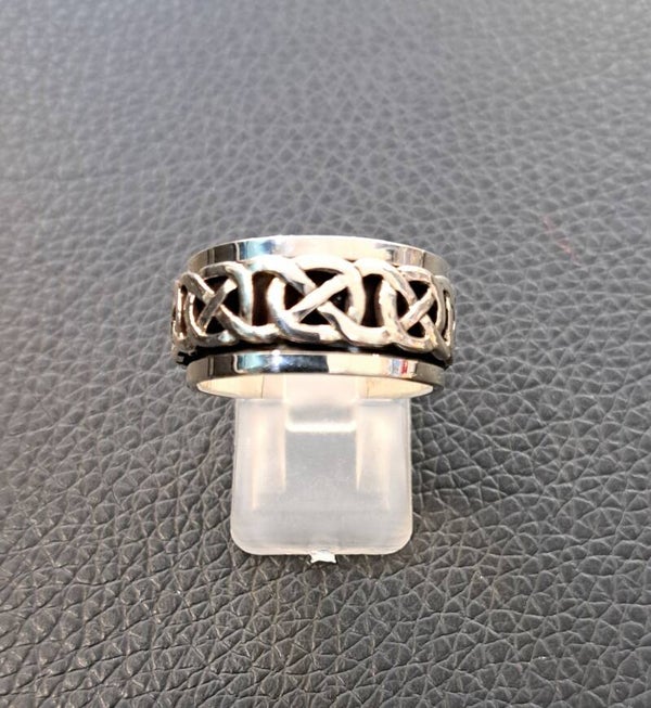 Bague antistress Argent T58