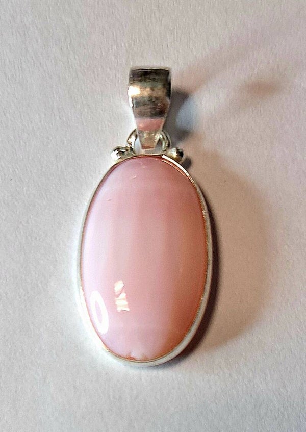 Pendentif Opale Rose