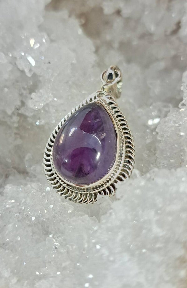 Pendentif amethyste