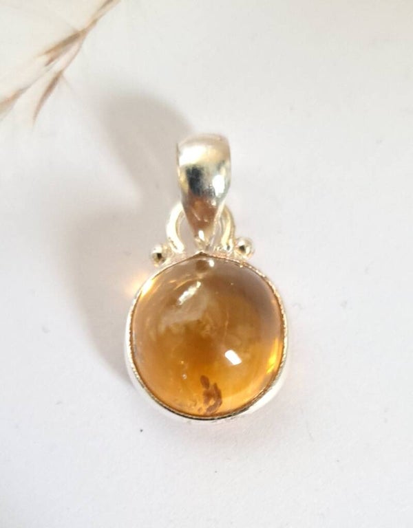Pendentif citrine