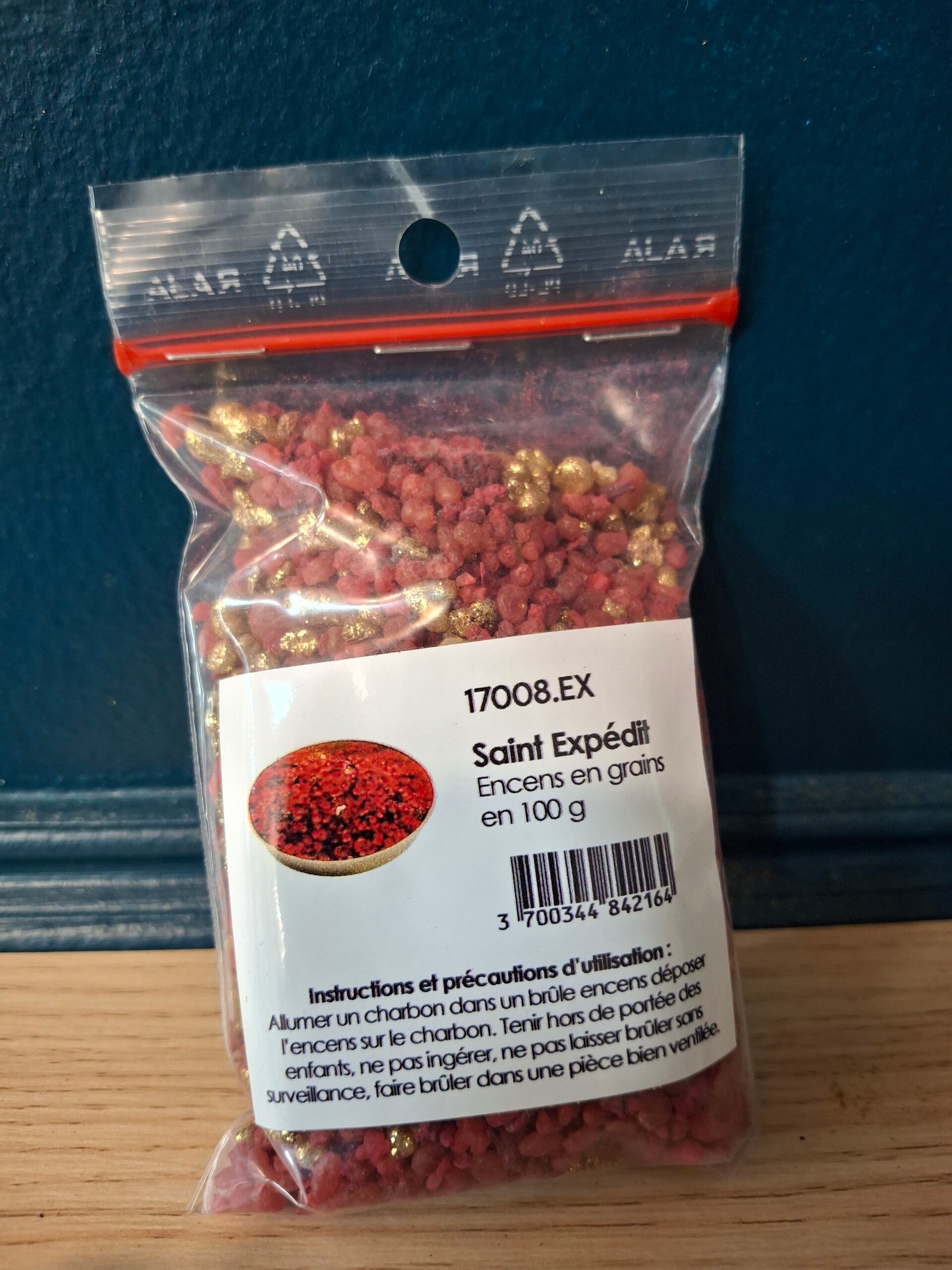 Saint Expedie encens en grain 100 gr