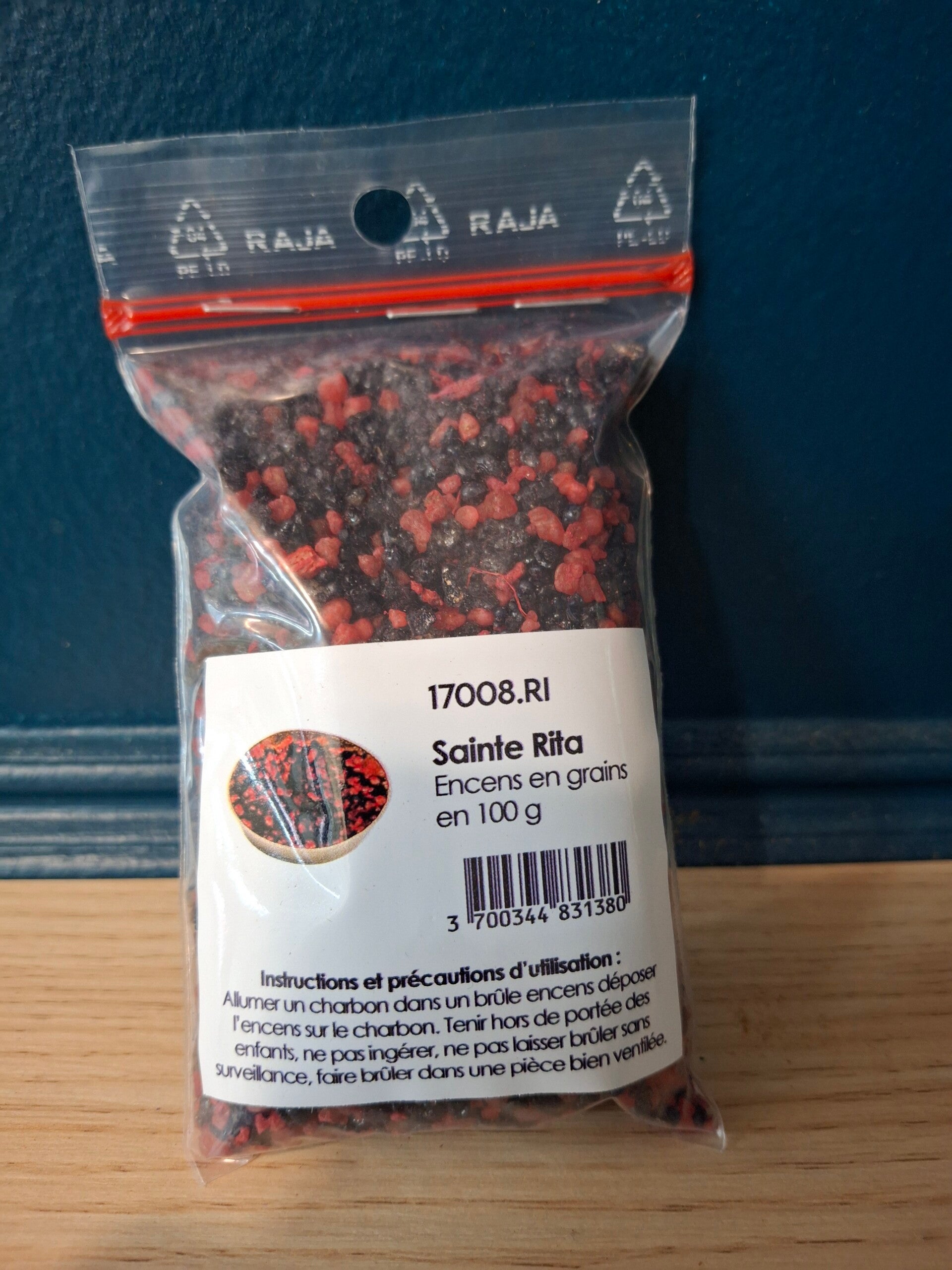 Sainte Rita encens en grain 100 gr