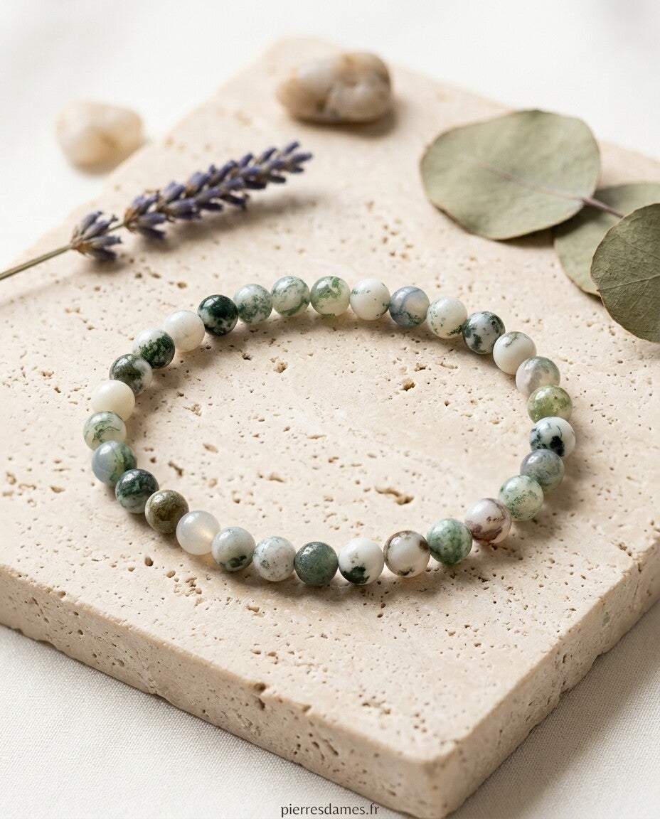 Bracelet Agate arbre