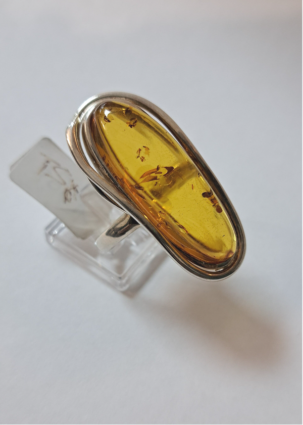 Bague AMBRE reglable