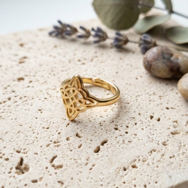 Bague Noeud de Sorcière T52