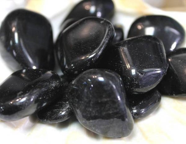 OBSIDIENNE NOIR Pierre roulée