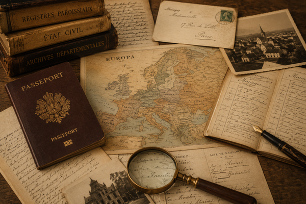 Programa genealógico Raíces y Recuerdos - Europa