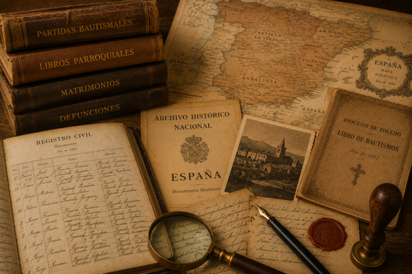Programa genealógico Raíces y Recuerdos - ESPAÑA