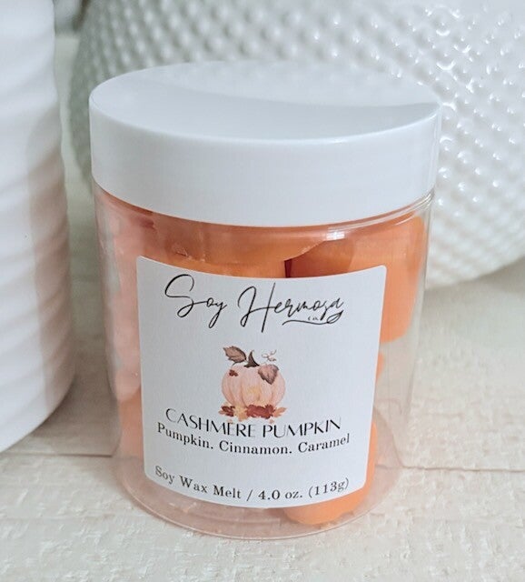 Cashmere Pumpkin Wax Melts- 4 oz