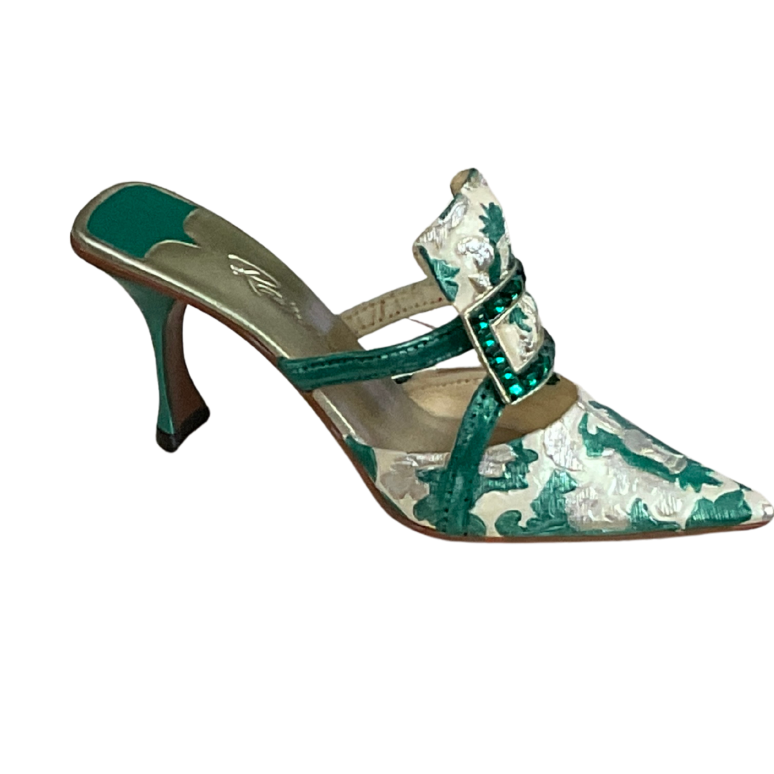 Just The Right Shoe “ EVENING EMERALD “