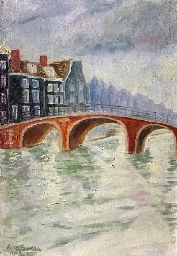 "Canaux d'Amsterdam" (vertical)