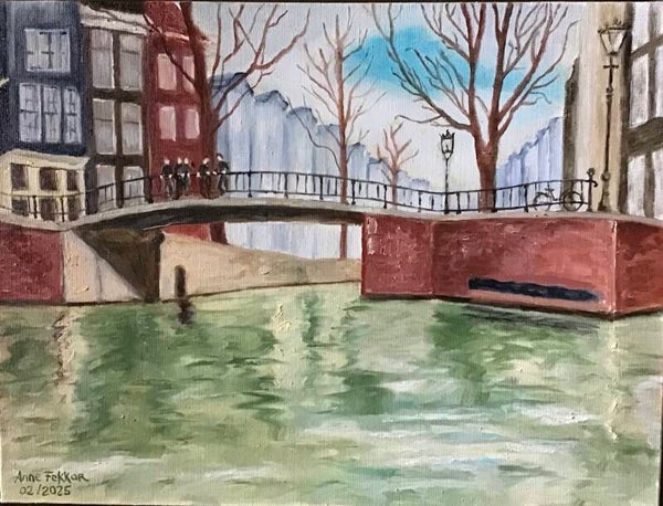 "Canaux d'Amsterdam" (horizontal)