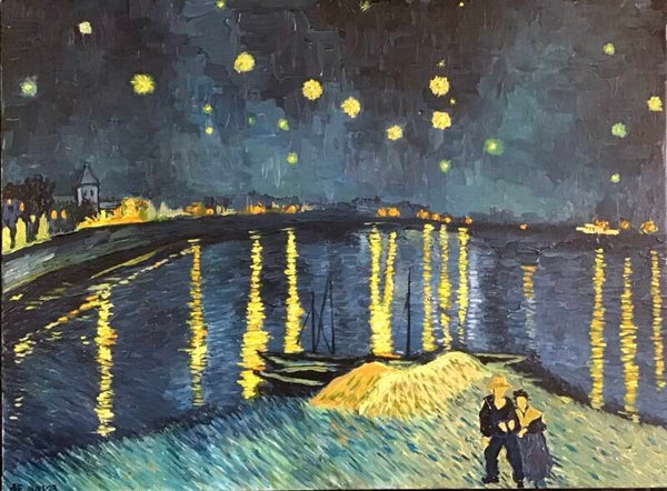 Les copies: "La nuit étoilée" d'après Van Gogh